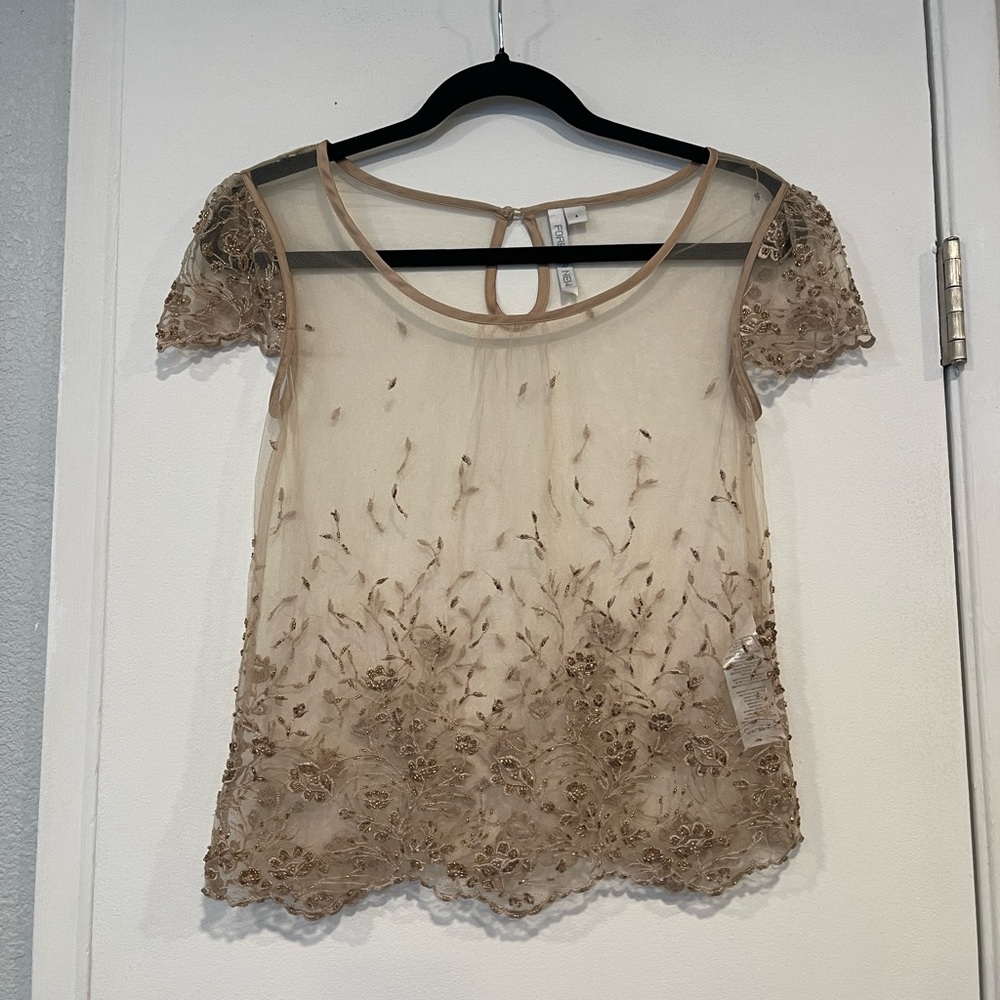 Forever New sheer top